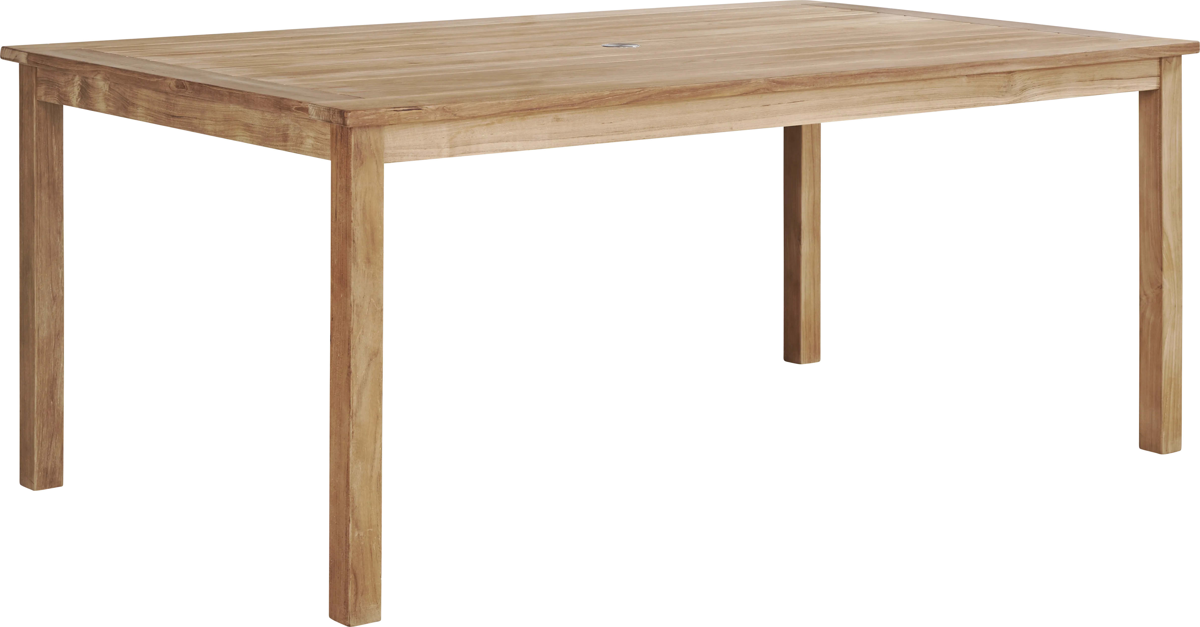 Pleasant Bay Teak Rectangle Outdoor Dining Table - Thumbnail - Image 1