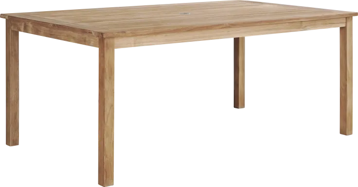 Pleasant Bay Teak Rectangle Outdoor Dining Table