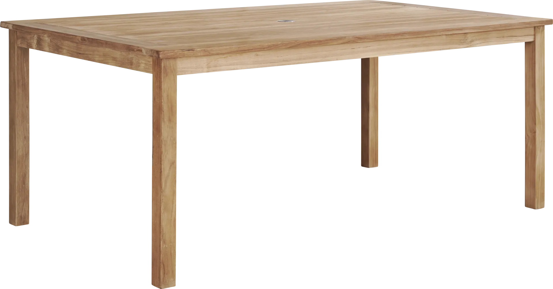 Pleasant Bay Teak Rectangle Outdoor Dining Table - Image 2
