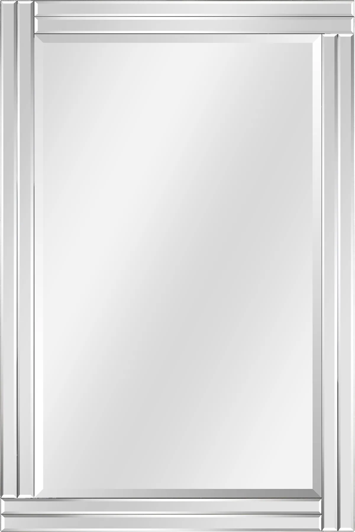 Translucent Mirroe Ulmus III Translucent White Mirror | Rooms to Go