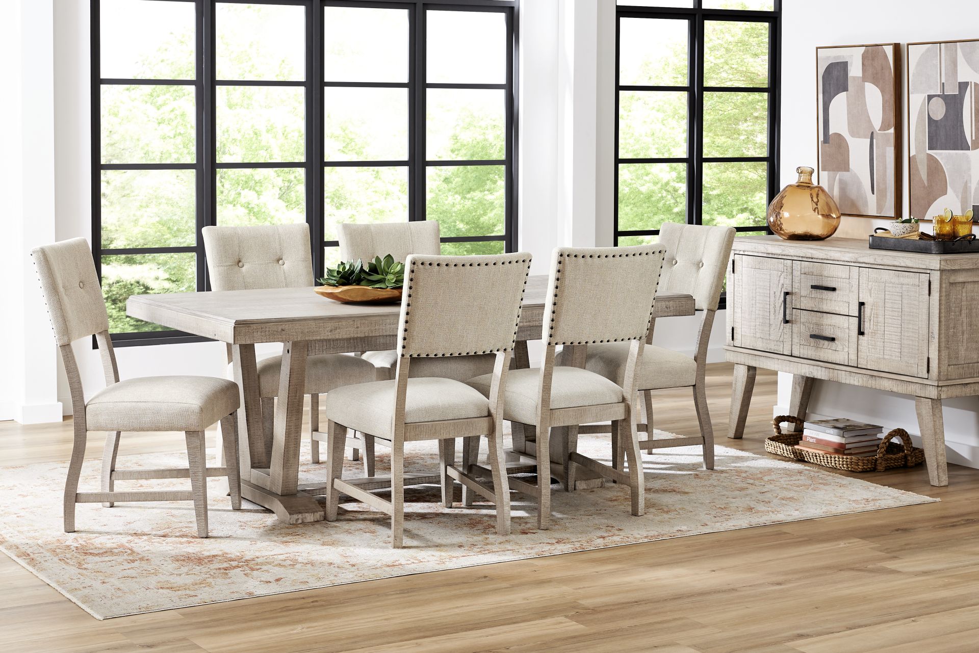 Hill Creek Natural Rectangle Dining Table - Image 2