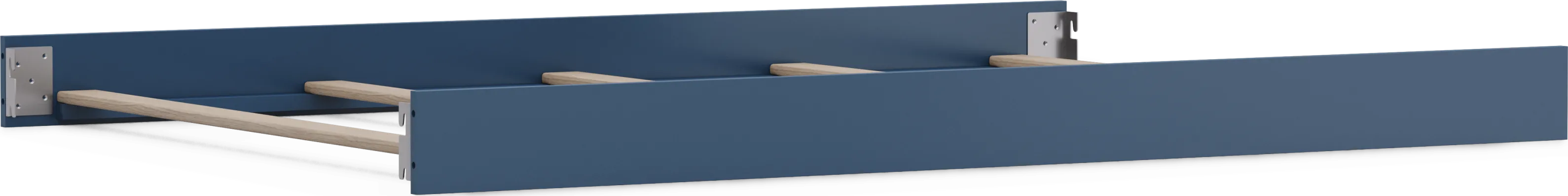 Kids Cottage Colors Navy 4-in-1 Convertible Nursery Set with Toddler and Full Conversion Rails - Thumbnail - Image 10