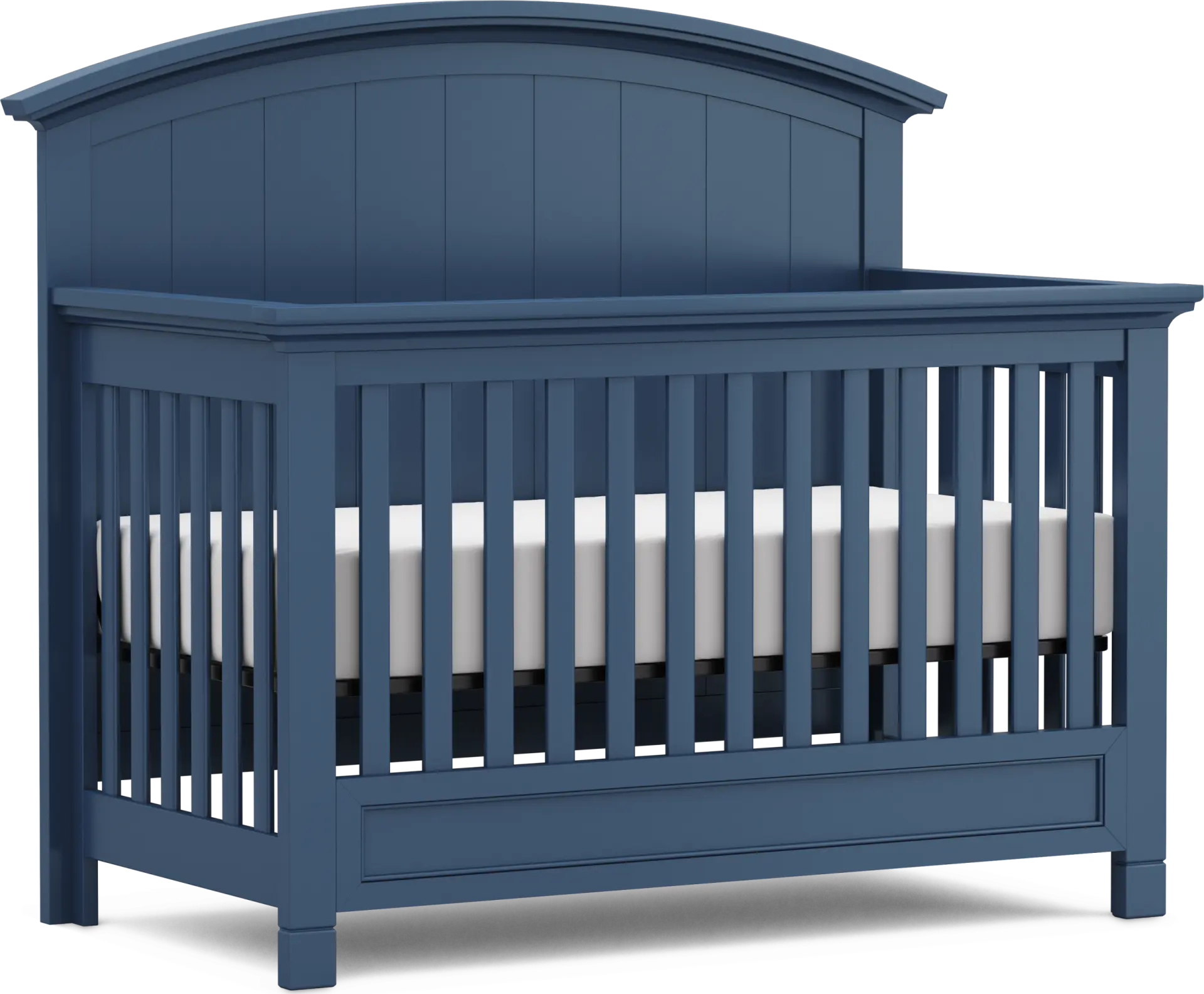 Kids Cottage Colors Navy 4-in-1 Convertible Crib