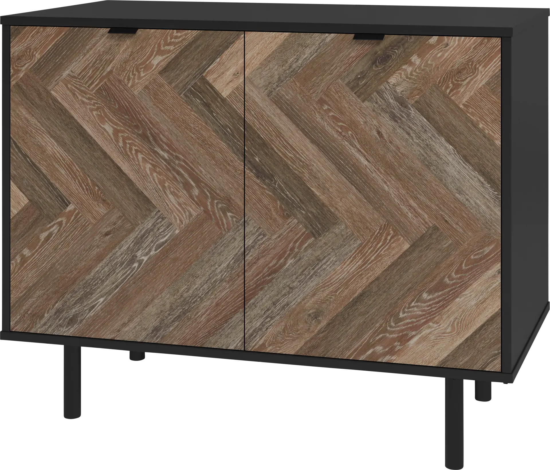 Airedale II Black Accent Cabinet