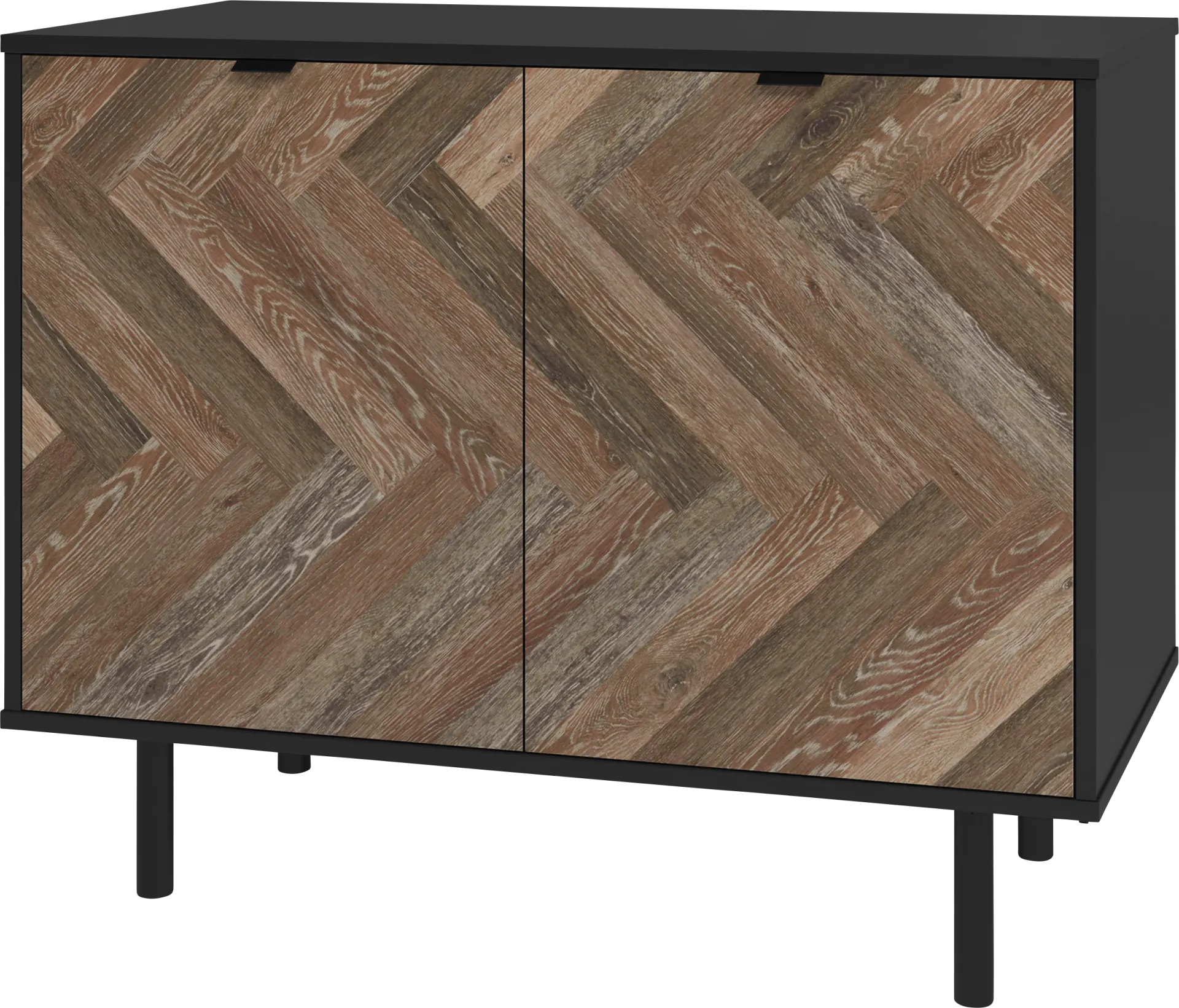 Airedale II Black Accent Cabinet - Image 1