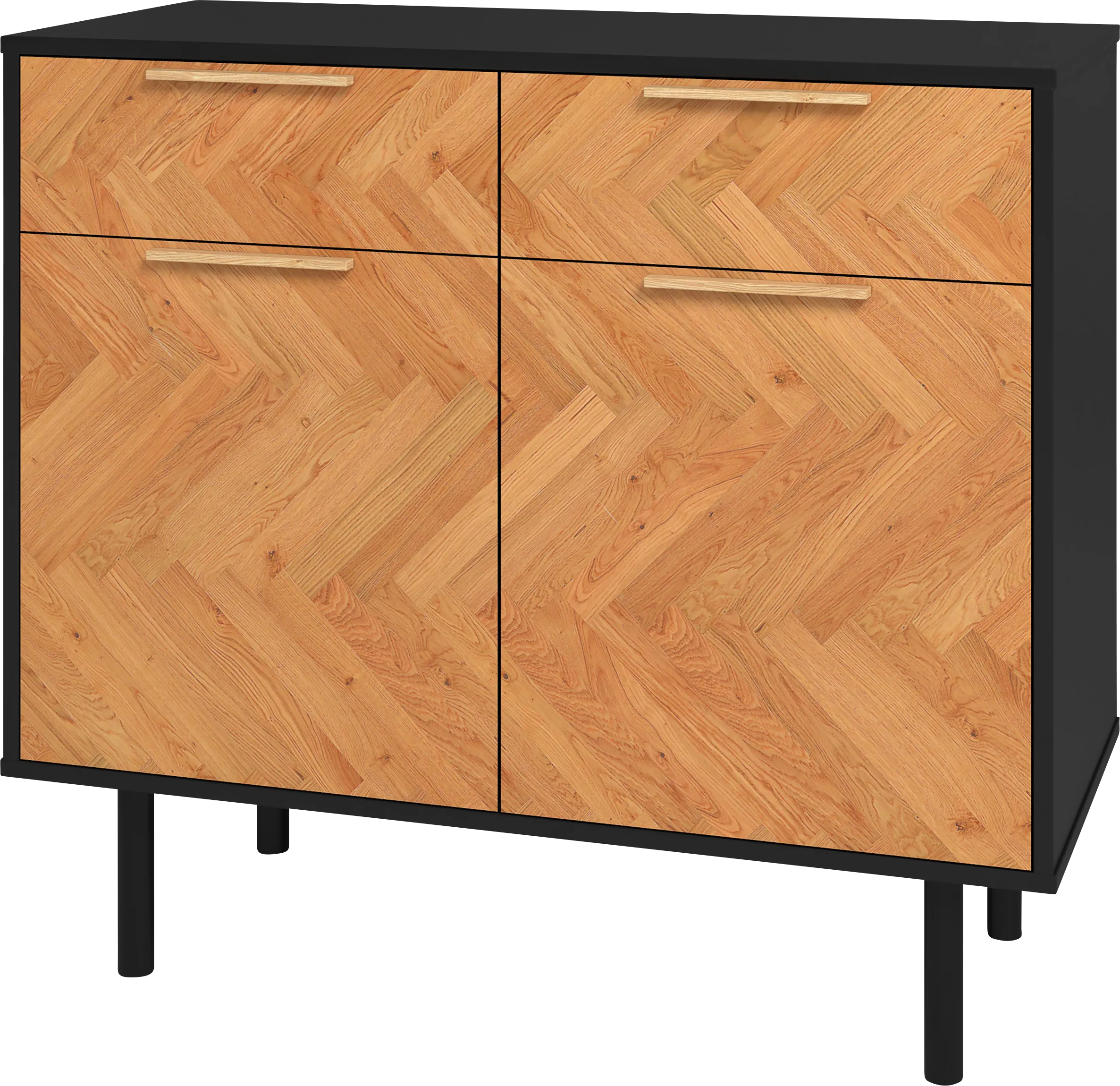 Airedale I Black Sideboard - Thumbnail - Image 1