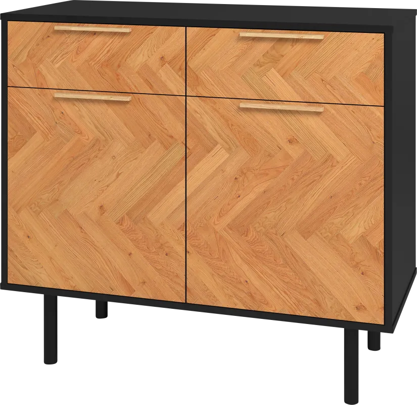 Airedale I Black Sideboard