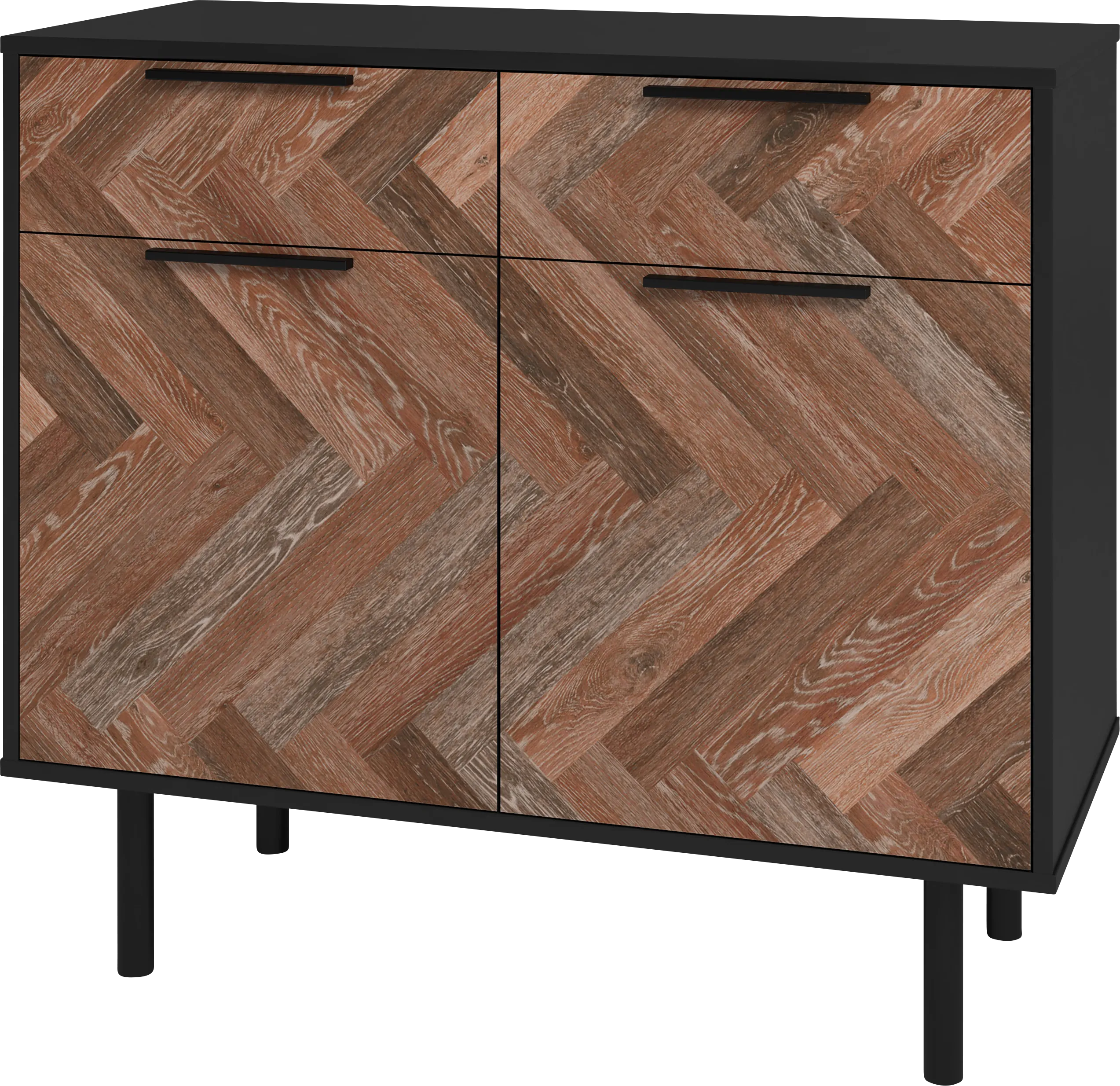 Airedale II Black Sideboard - Thumbnail - Image 1
