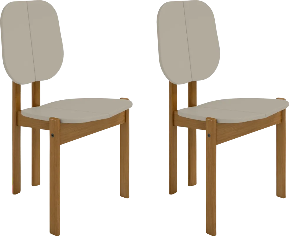 Bickleigh Gray Dining Chair, Set of 2