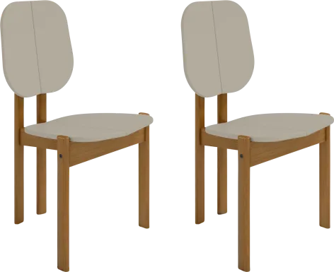 Bickleigh Gray Dining Chair, Set of 2