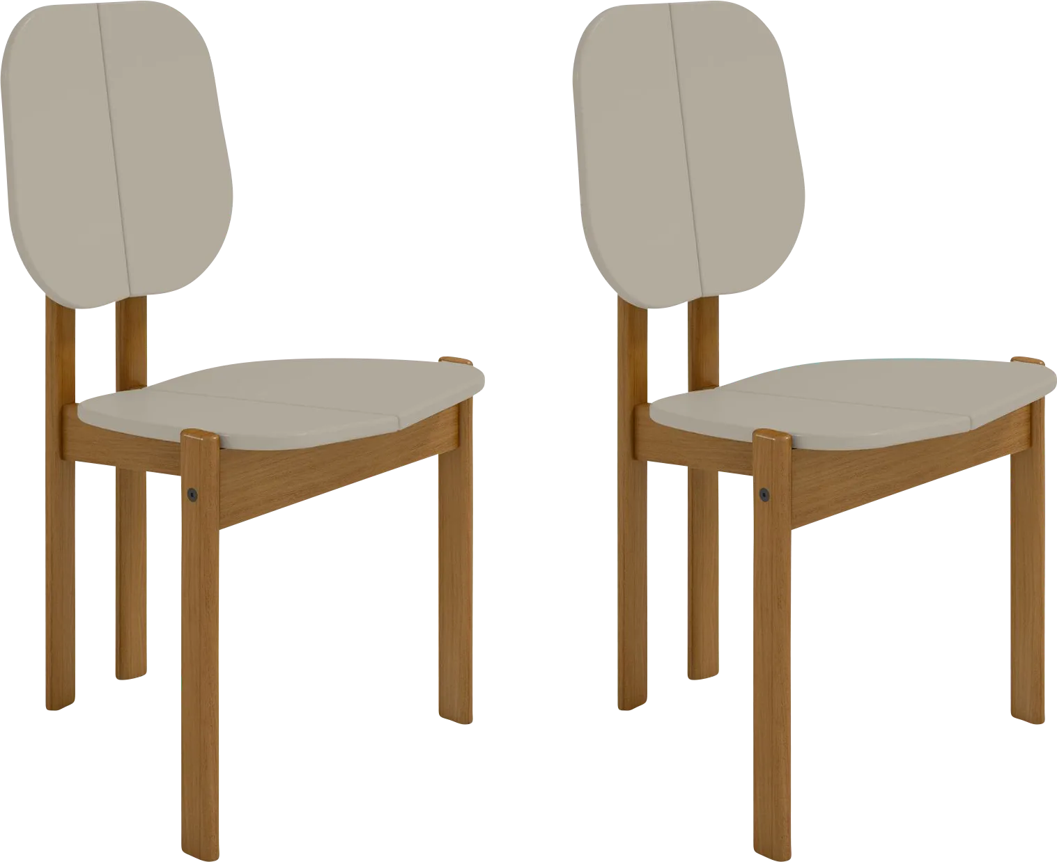 Bickleigh Gray Dining Chair, Set of 2 - Image 1
