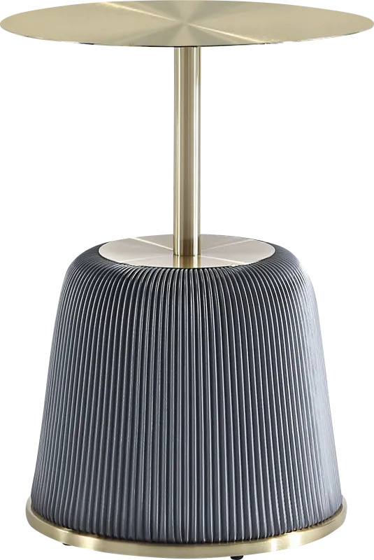 Broomcage I Gray End Table