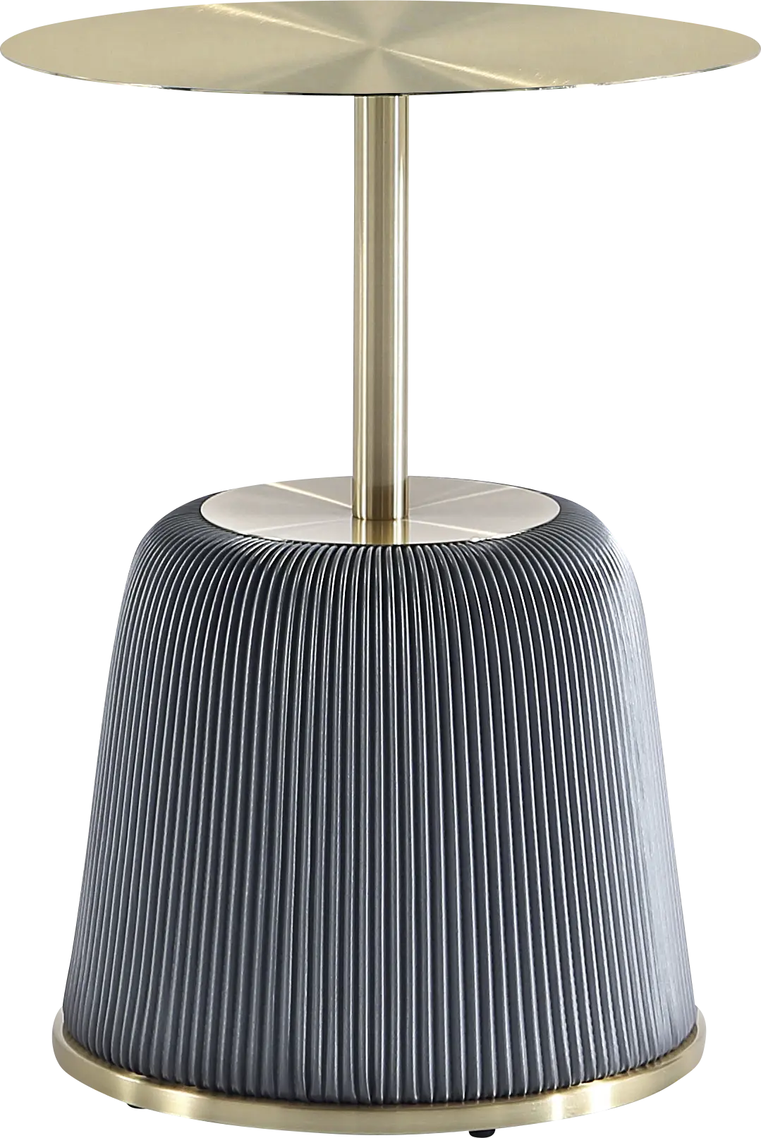 Broomcage I Gray End Table