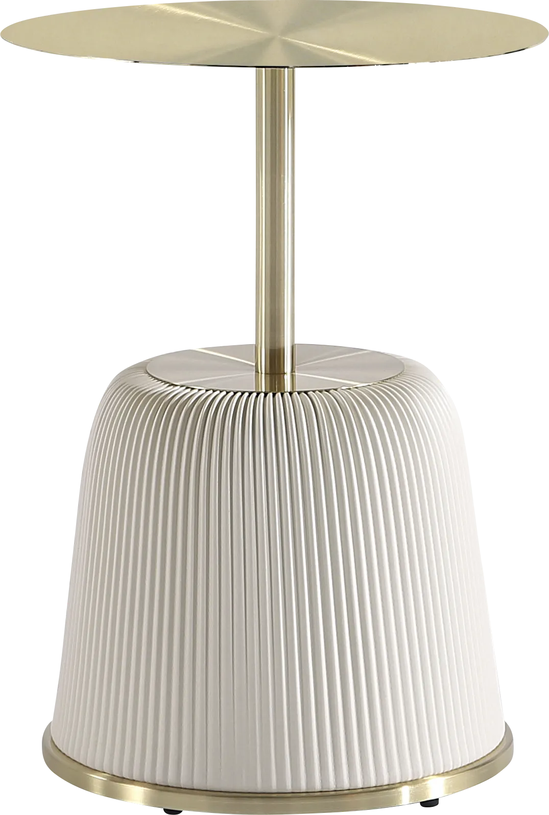 Broomcage I Cream End Table - Image 1