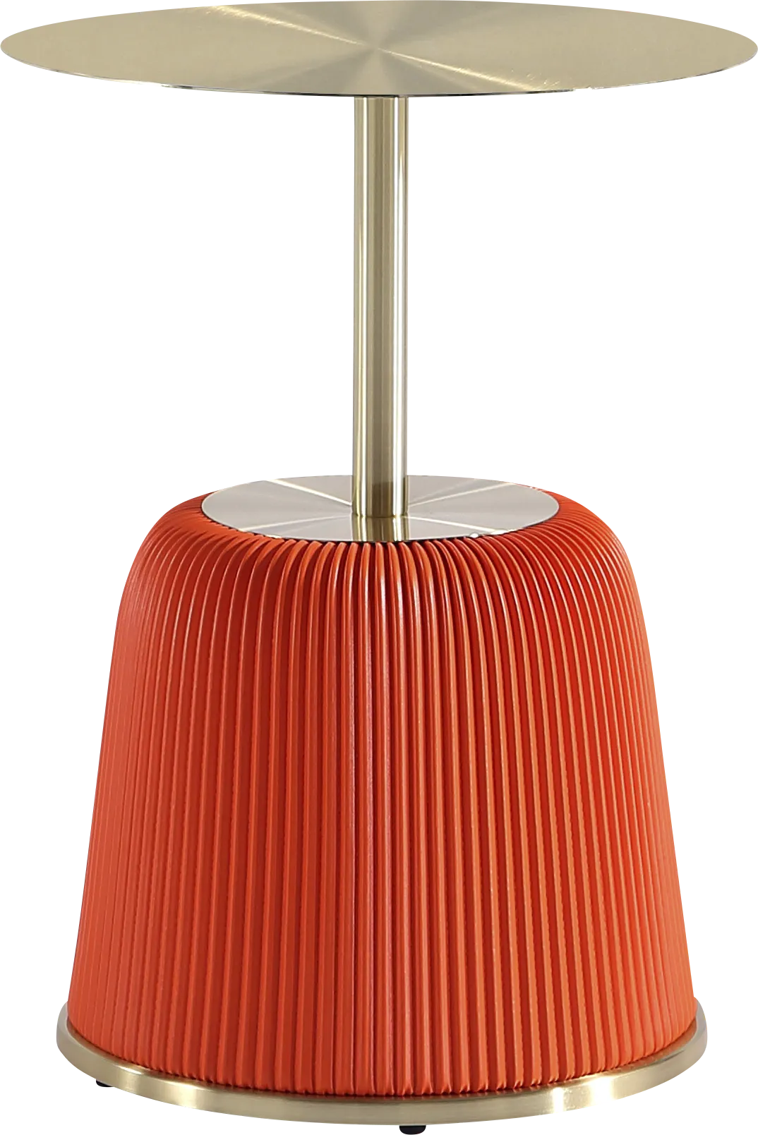 Broomcage I Orange End Table