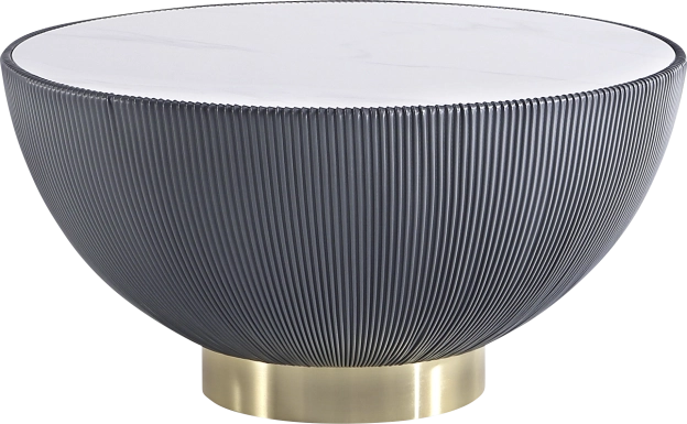 Broomcage II Gray Cocktail Table