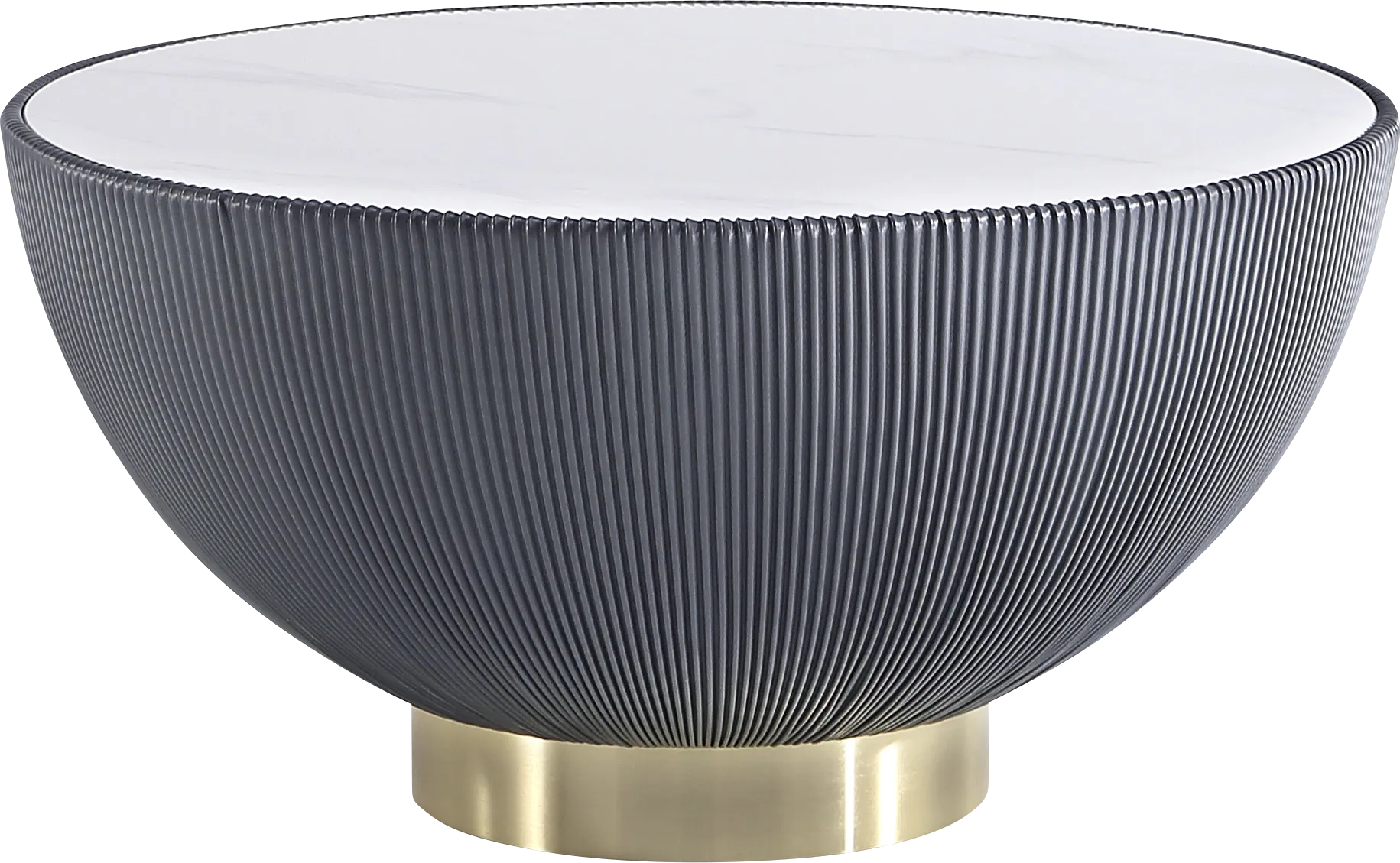 Broomcage II Gray Cocktail Table - Image 1