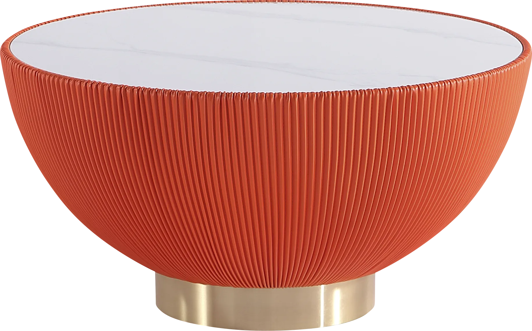 Broomcage II Orange Cocktail Table - Thumbnail - Image 1