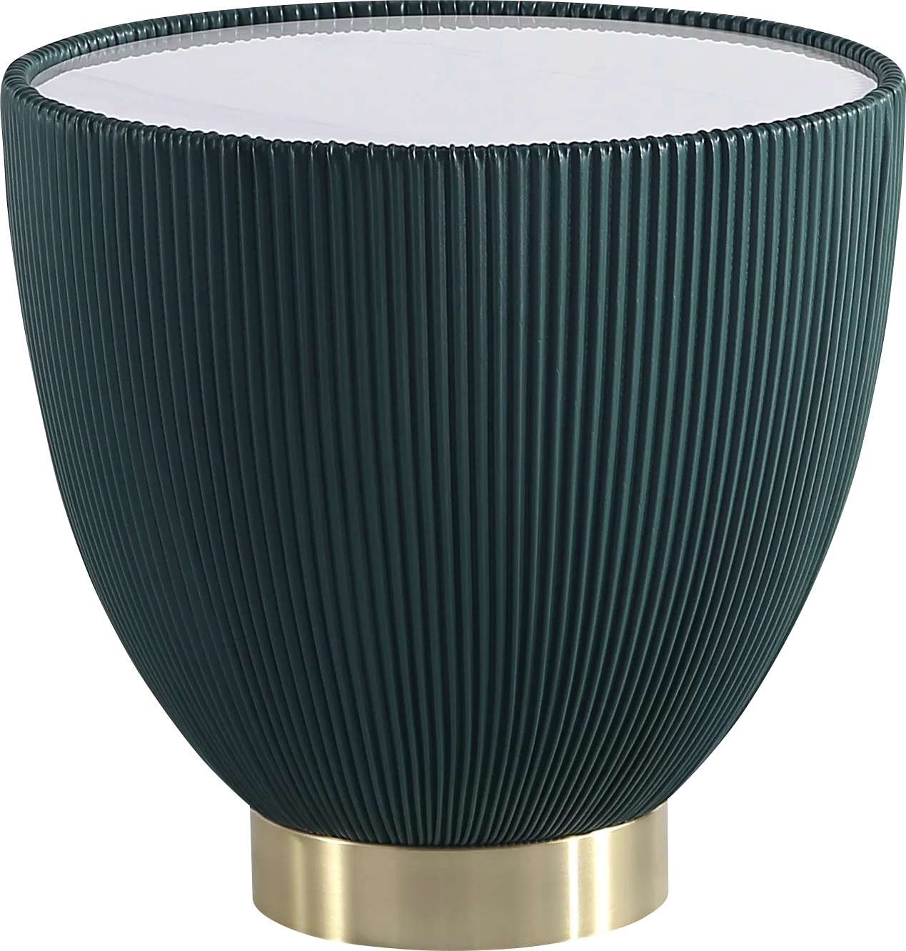 Broomcage III Green End Table - Image 1