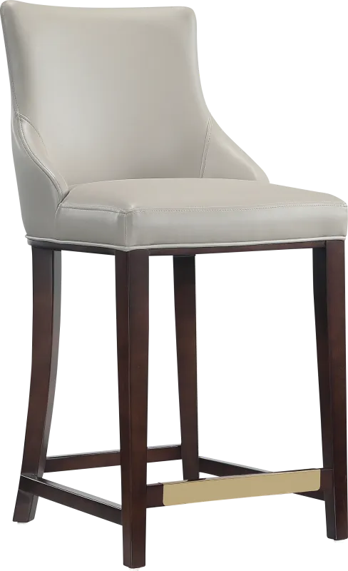 Carderock Light Gray Counter Stool