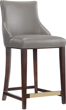 Carderock Taupe Counter Stool
