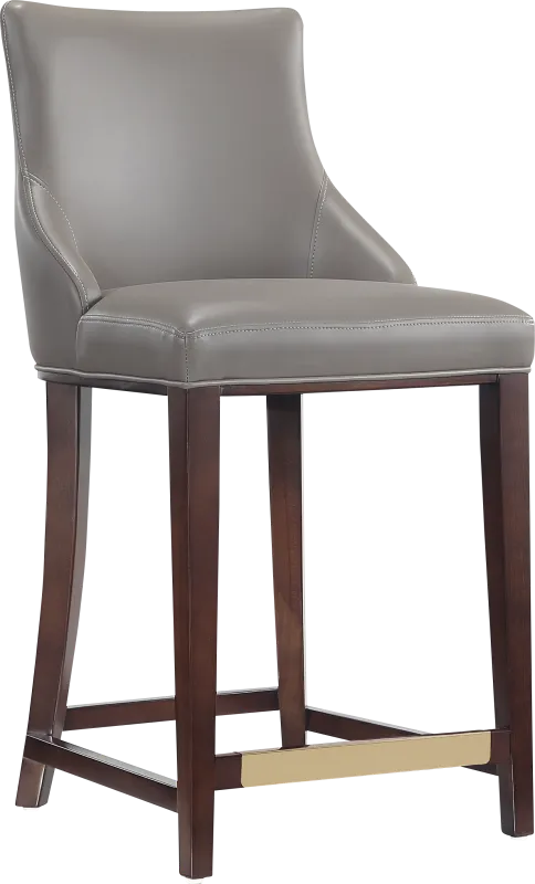 Carderock Taupe Counter Stool