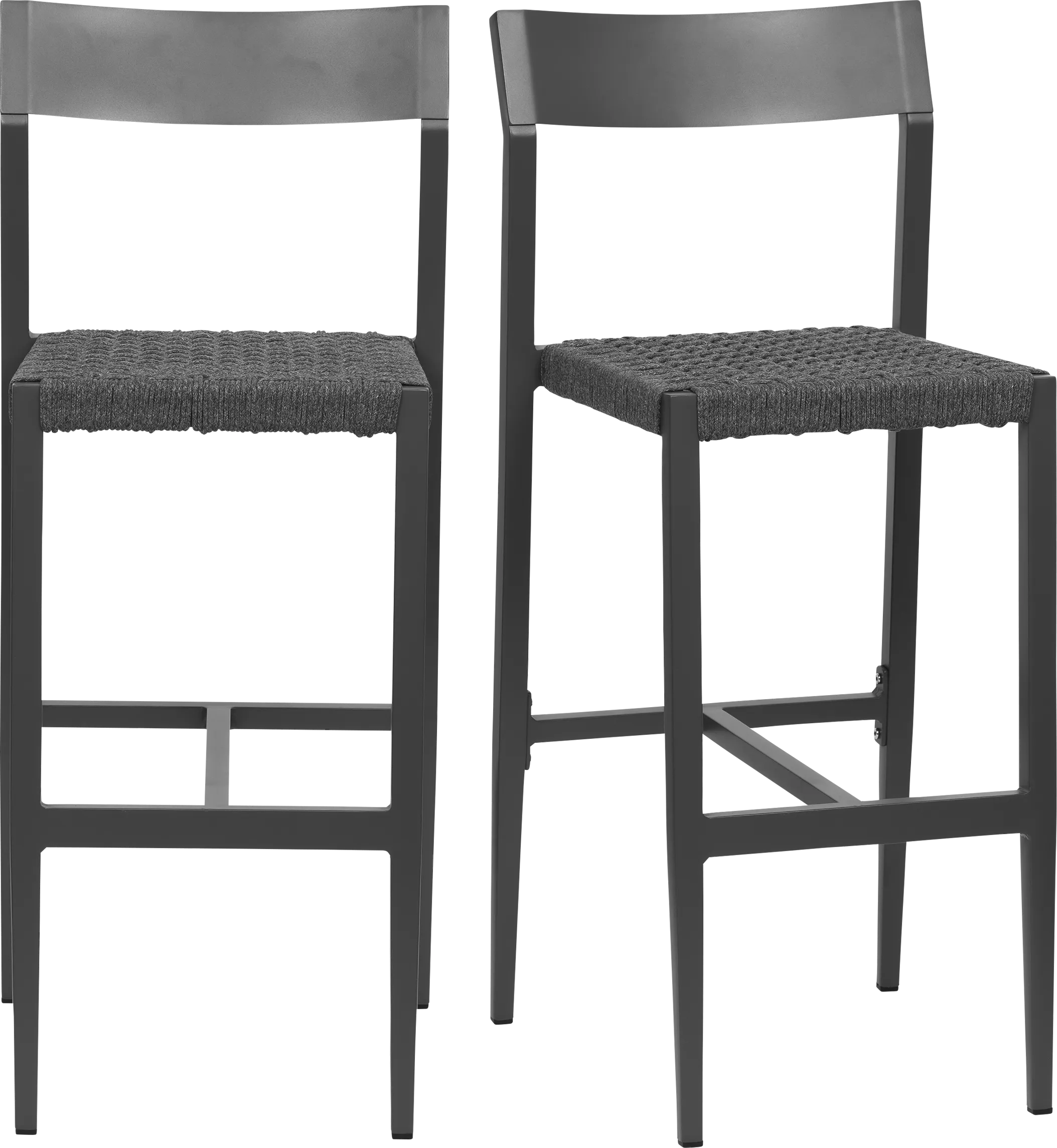 Outdoor Gullbrandsen Gray Barstool, Set of 2 - Thumbnail - Image 1