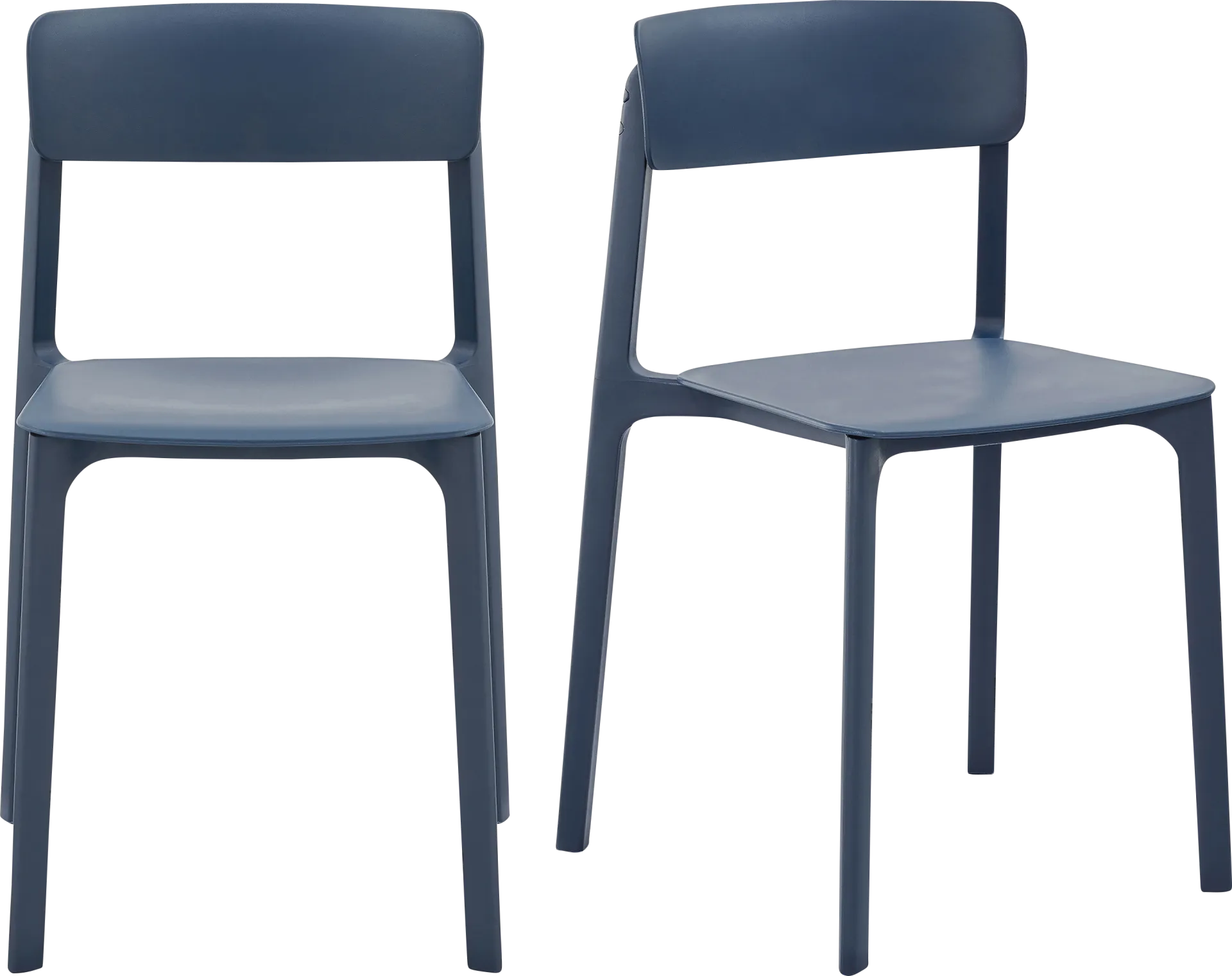 Outdoor Hartzog Blue Side Chair, Set of 2 - Image 1