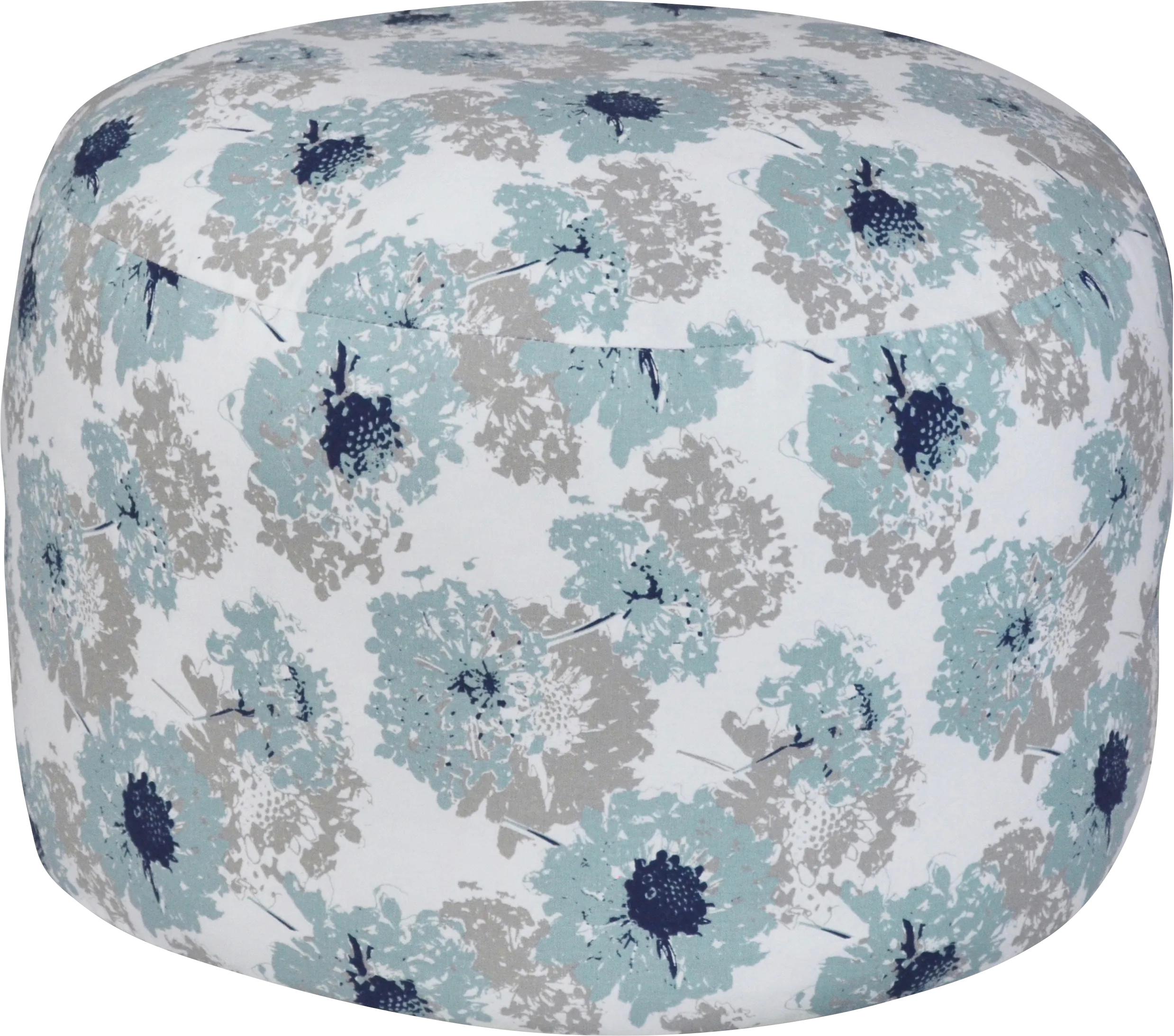 Elva Hydra Round Pouf - Image 1