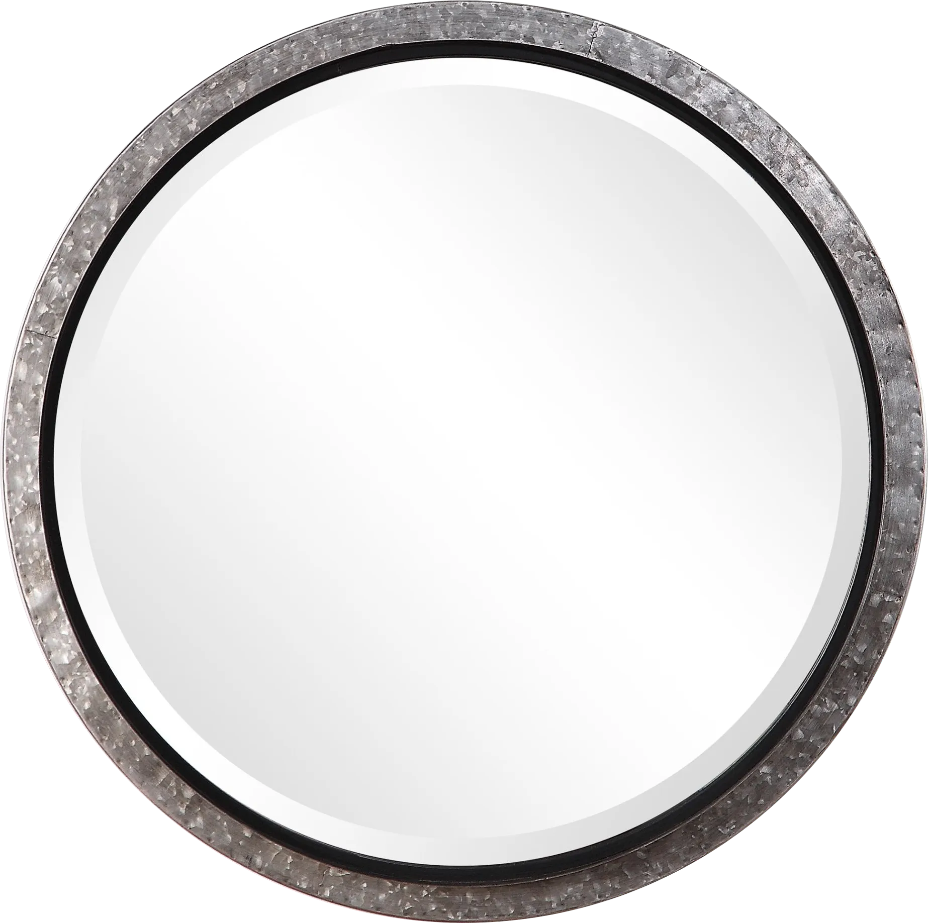 Saveria Silver Mirror - Image 1