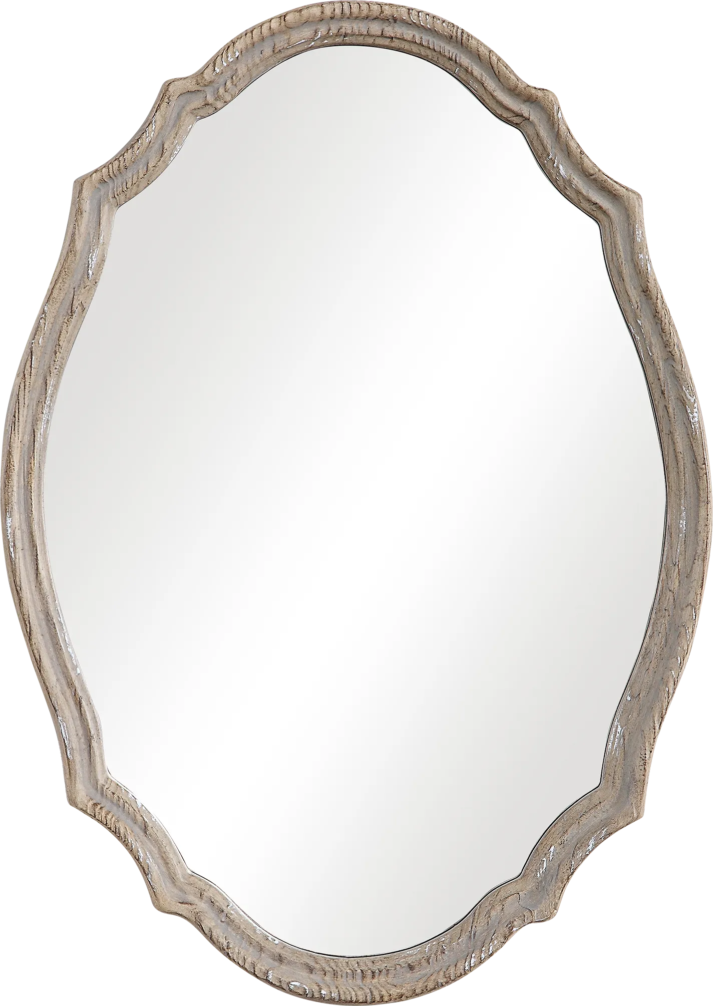 Adelard Ivory Mirror - Image 1