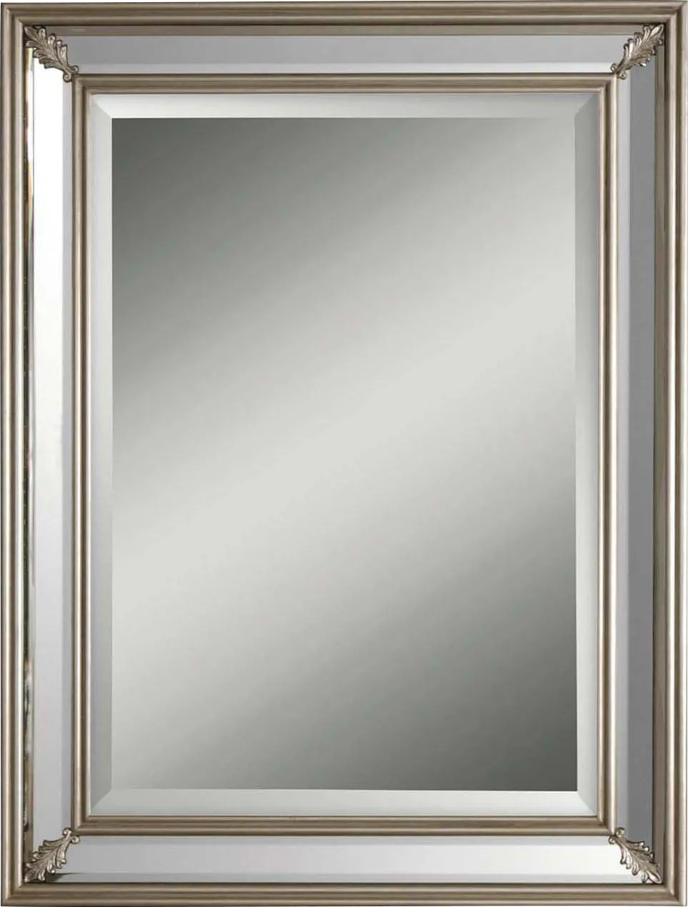 Adelicia Silver Mirror - Image 1