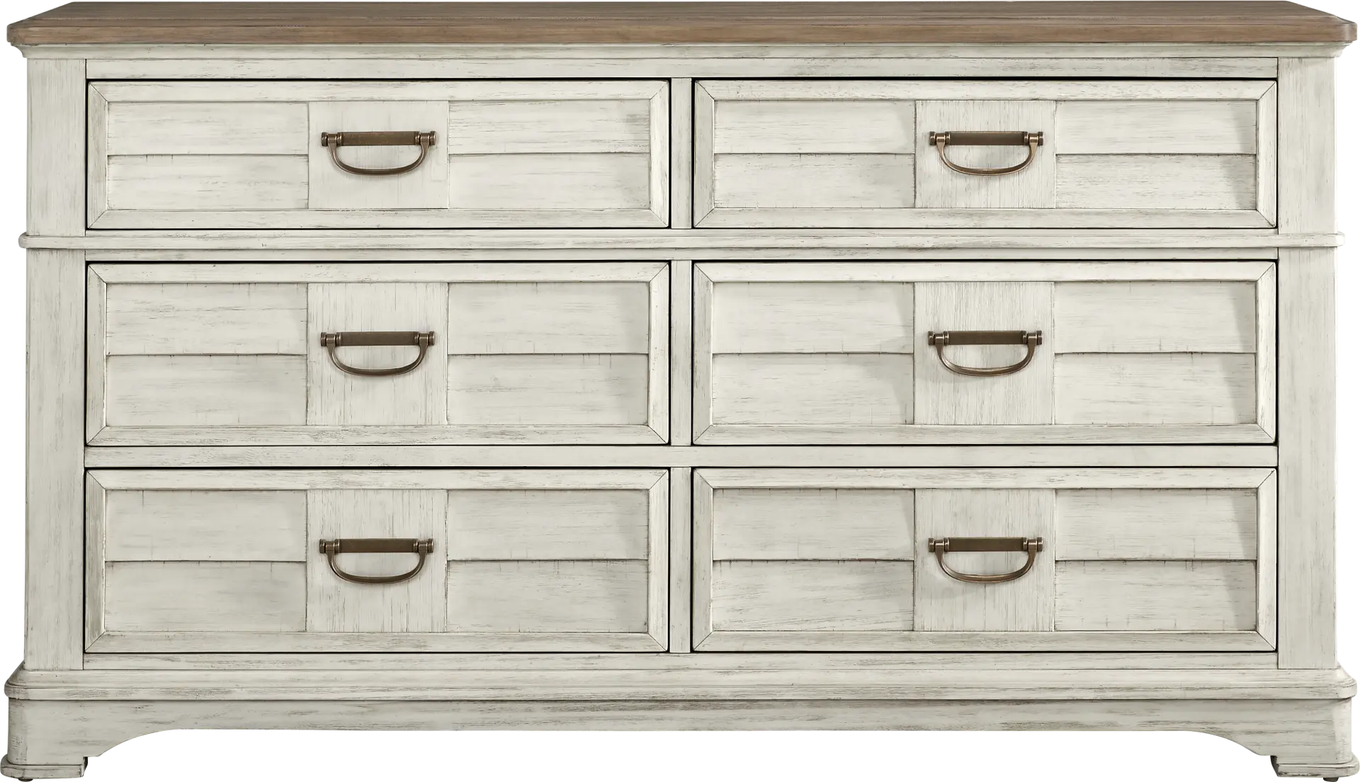 Edisto Bay White Dresser