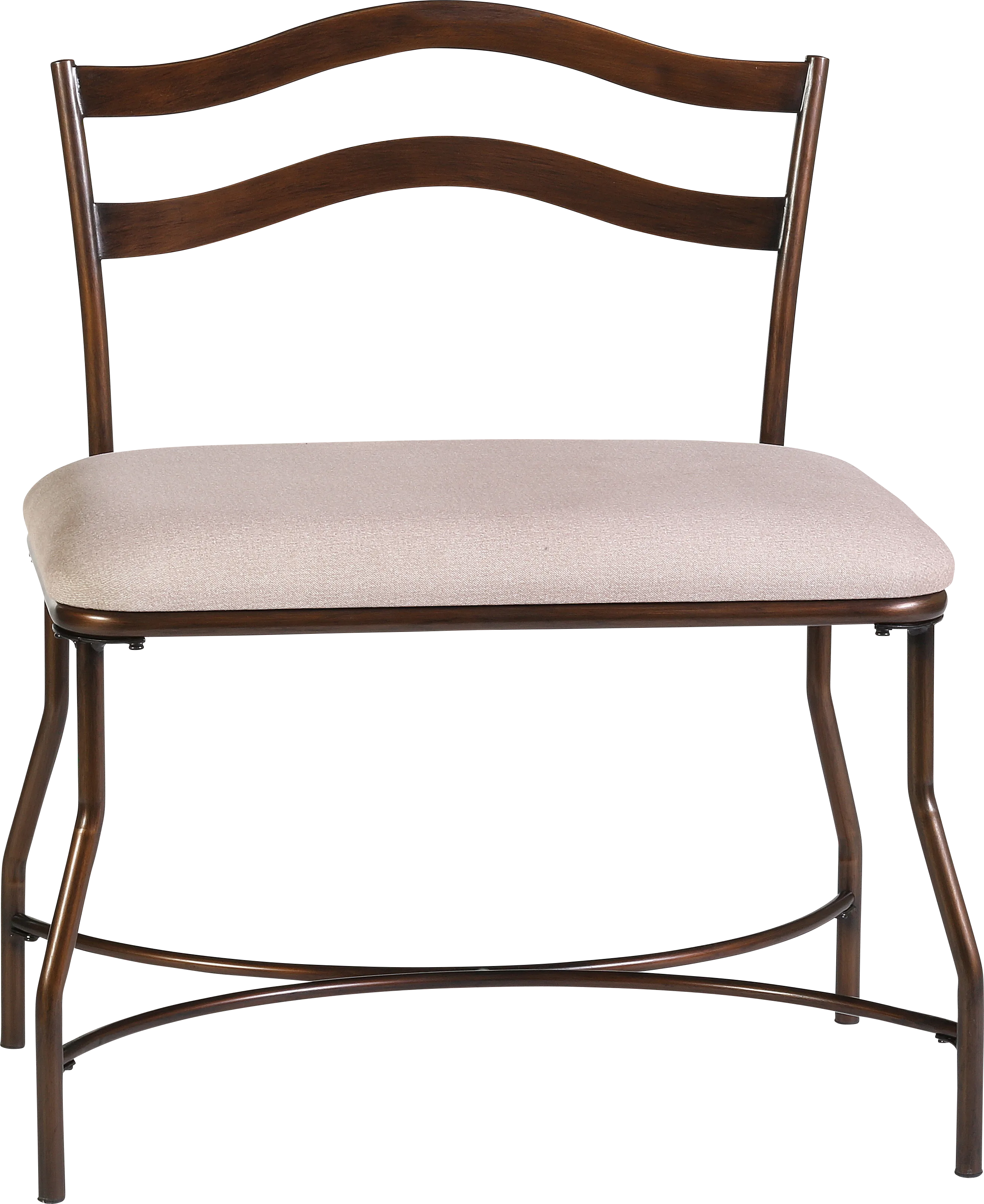 Marlene Ivory Vanity Bench - Image 1