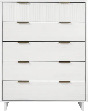 Bremmer III White Dresser