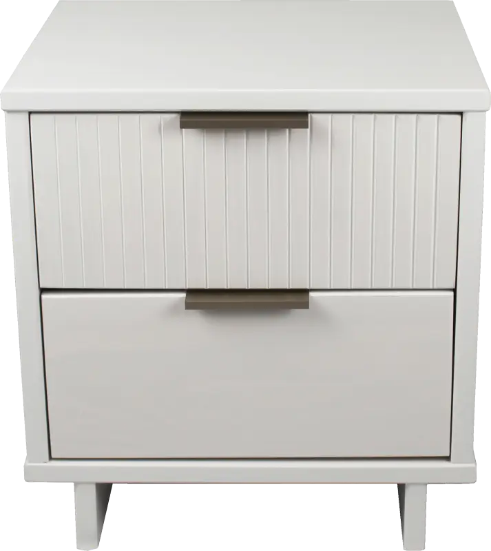 Bremmer VI White Nightstand