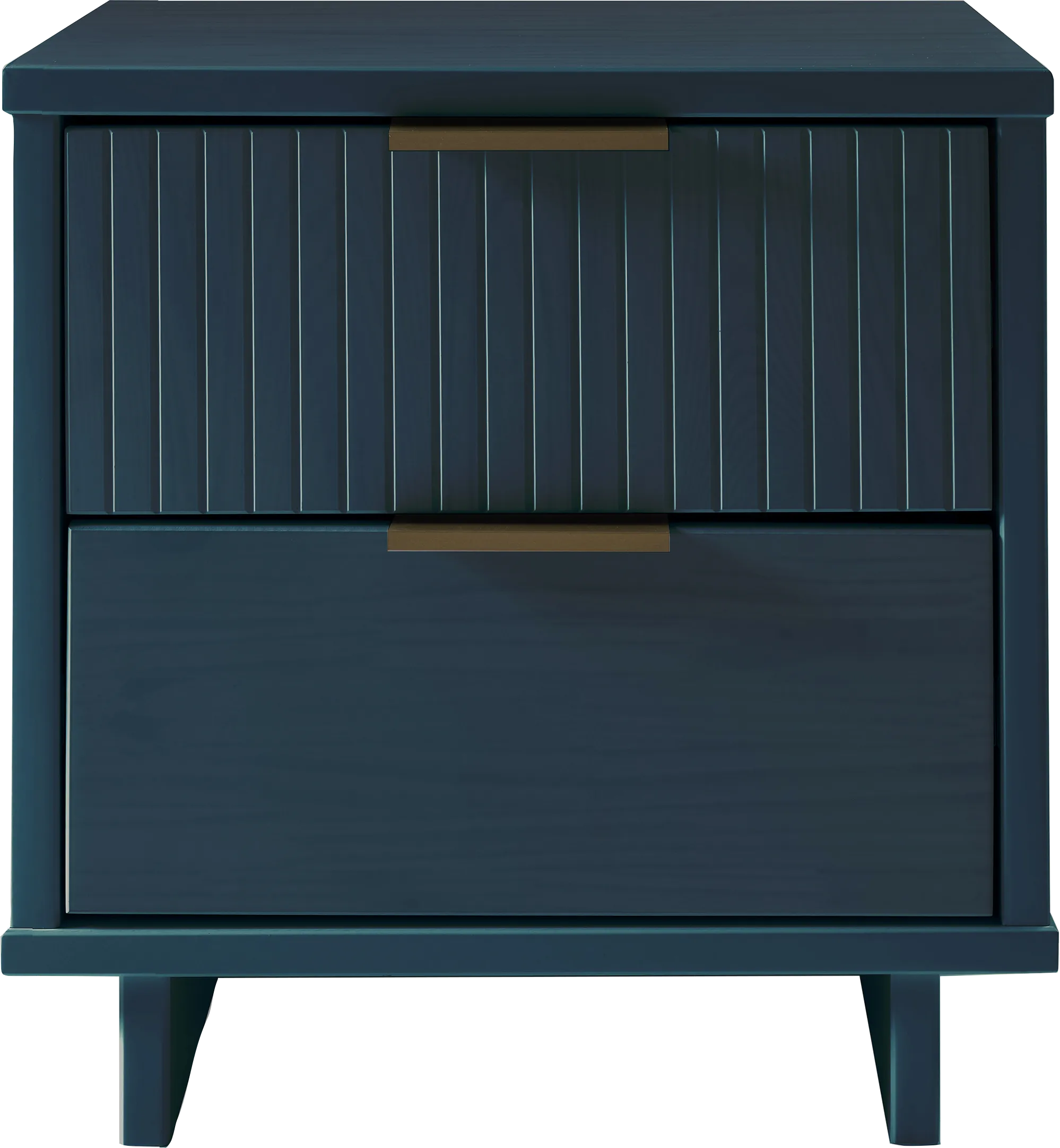 Bremmer VI Midnight Blue Nightstand - Thumbnail - Image 1