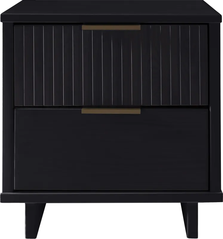 Bremmer VI Black Nightstand