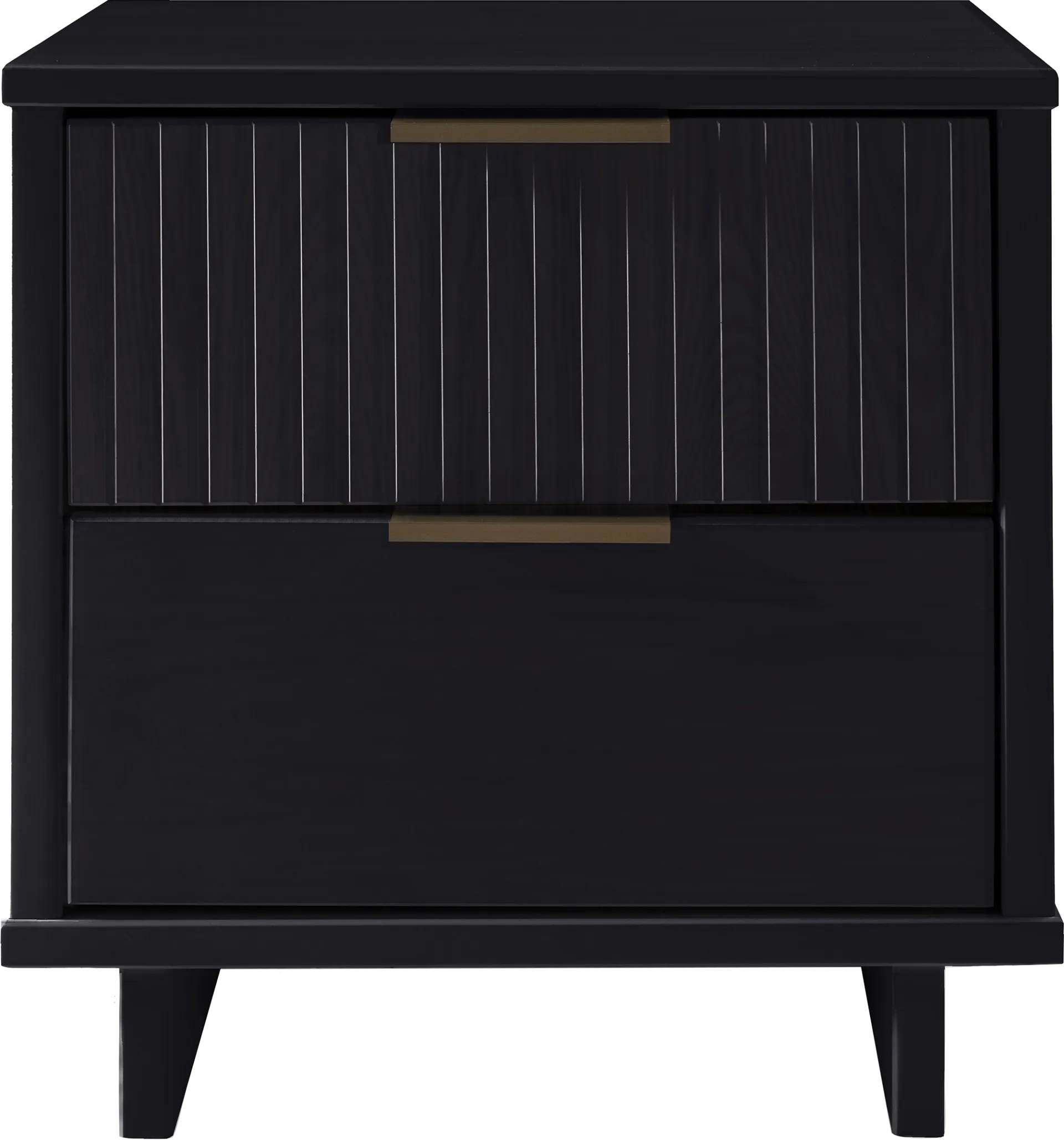 Bremmer VI Black Nightstand - Image 1