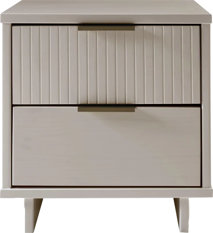 Bremmer VI Light Gray Nightstand