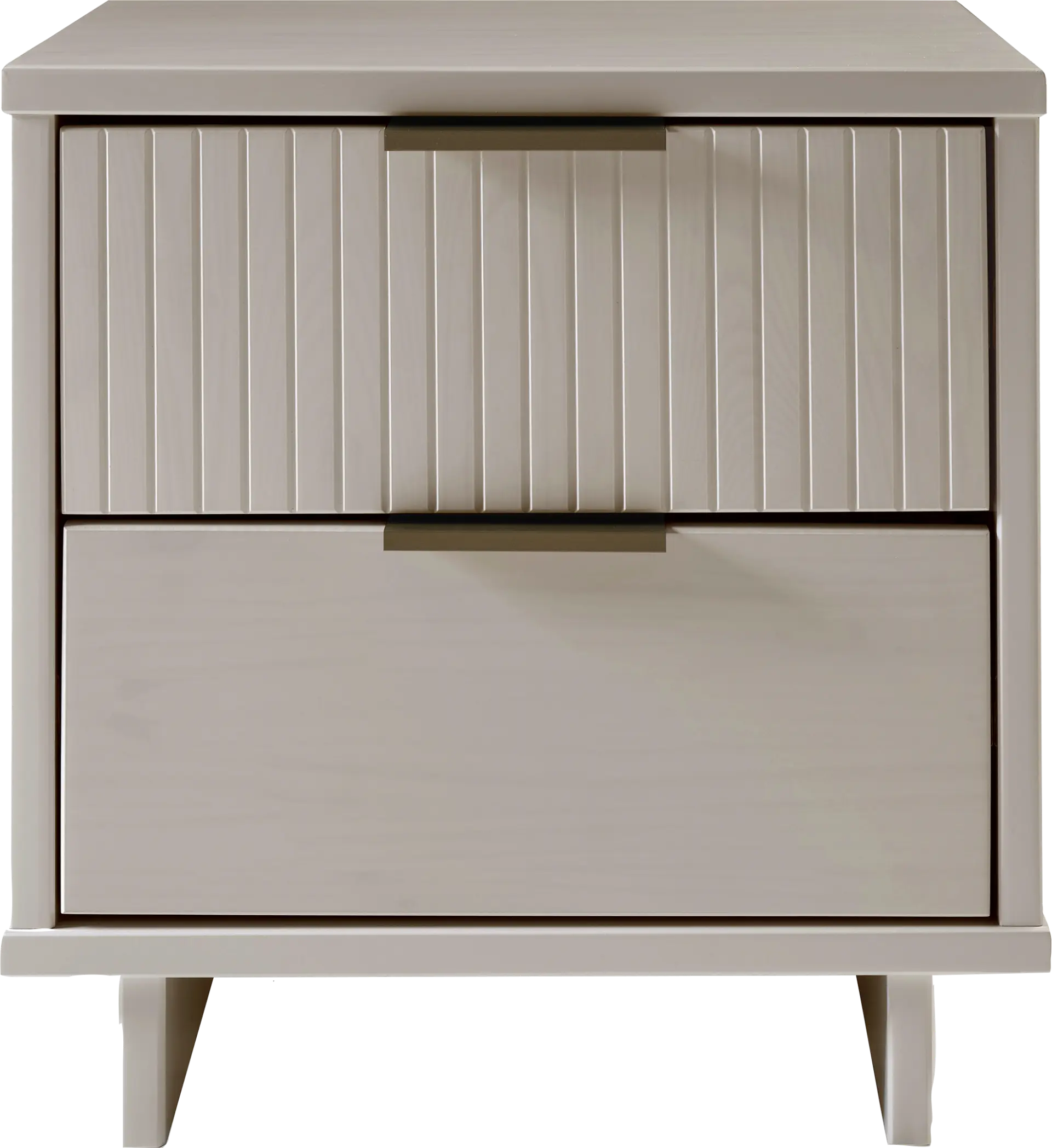 Bremmer VI Light Gray Nightstand