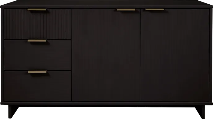 Bremmer VII Black Sideboard