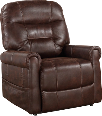 Marlhill Walnut Power Lift Recliner