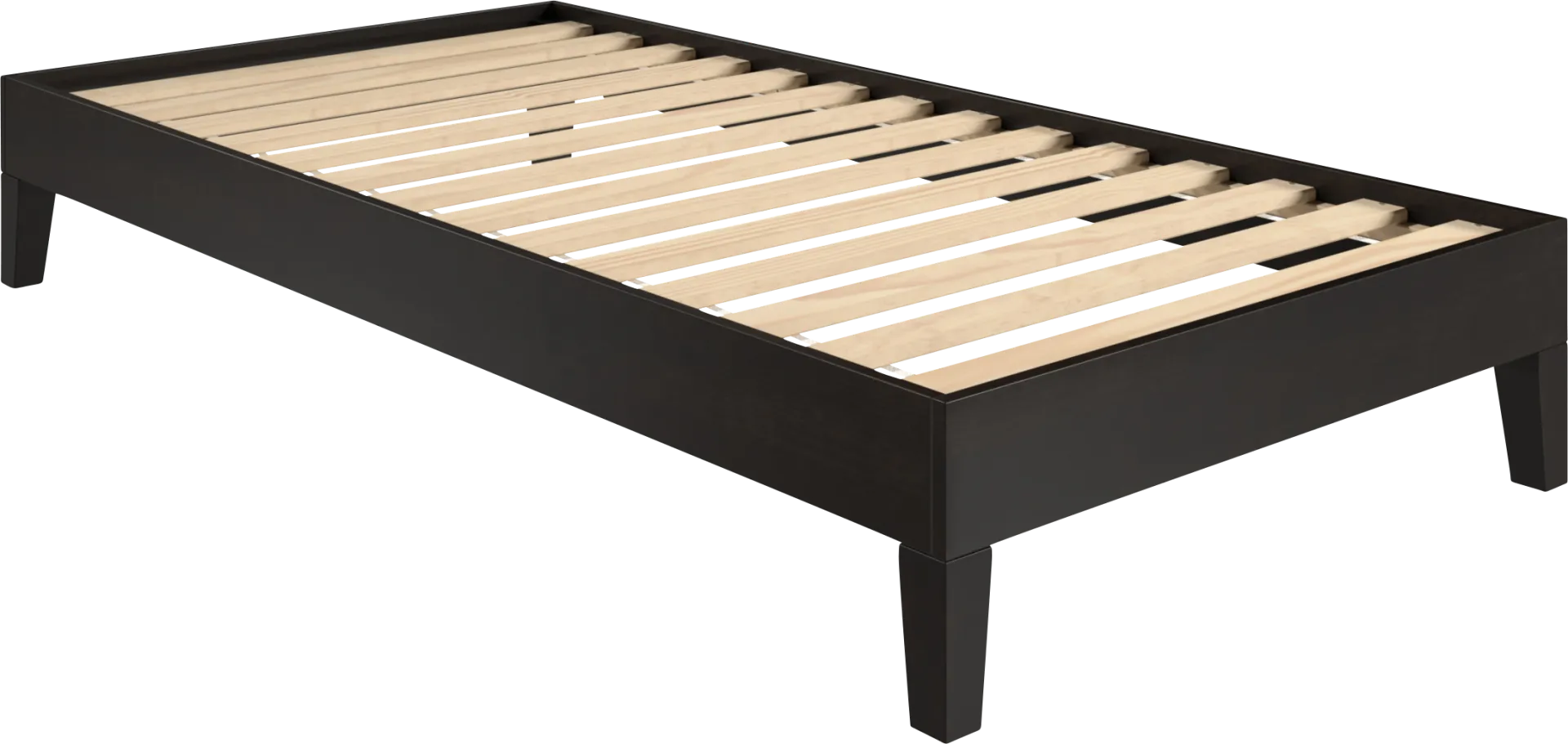 Bonariden Black Twin Platform Bed - Image 1