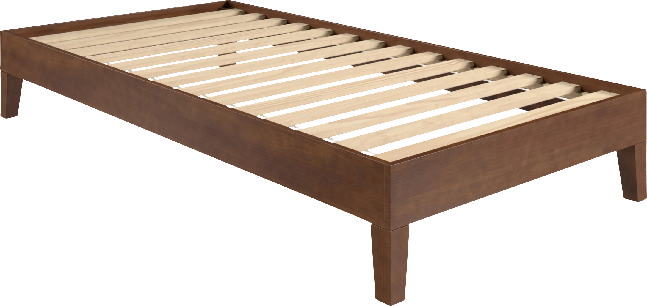 Bonariden Brown Twin Platform Bed - Thumbnail - Image 1