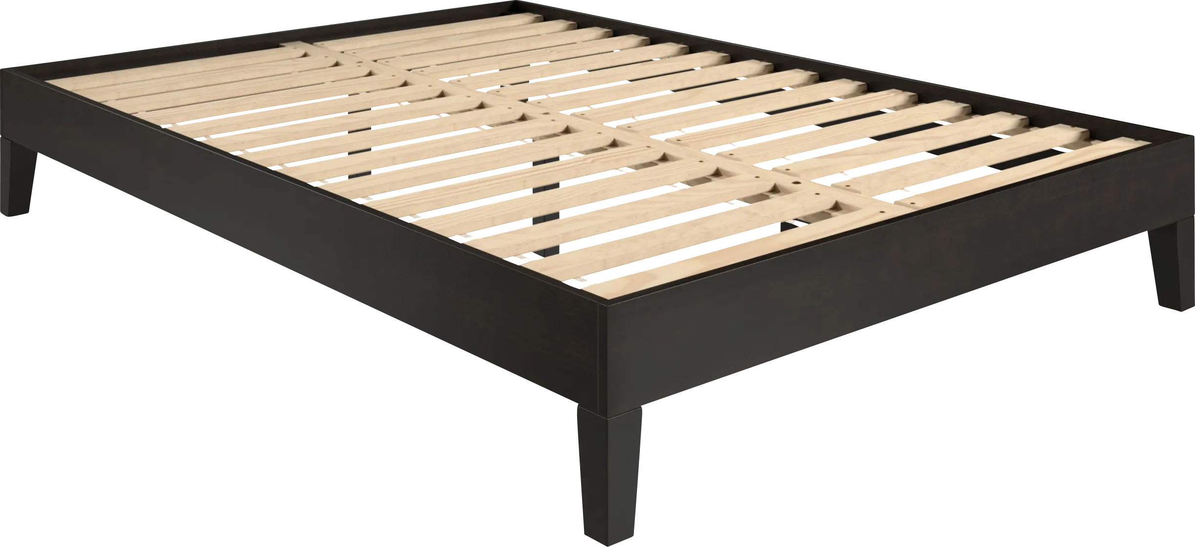 Bonariden Black Full Platform Bed - Thumbnail - Image 1