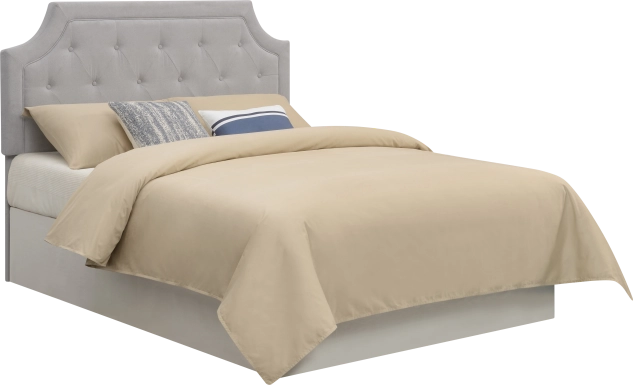 Beddinglin Gray Queen Size Headboard