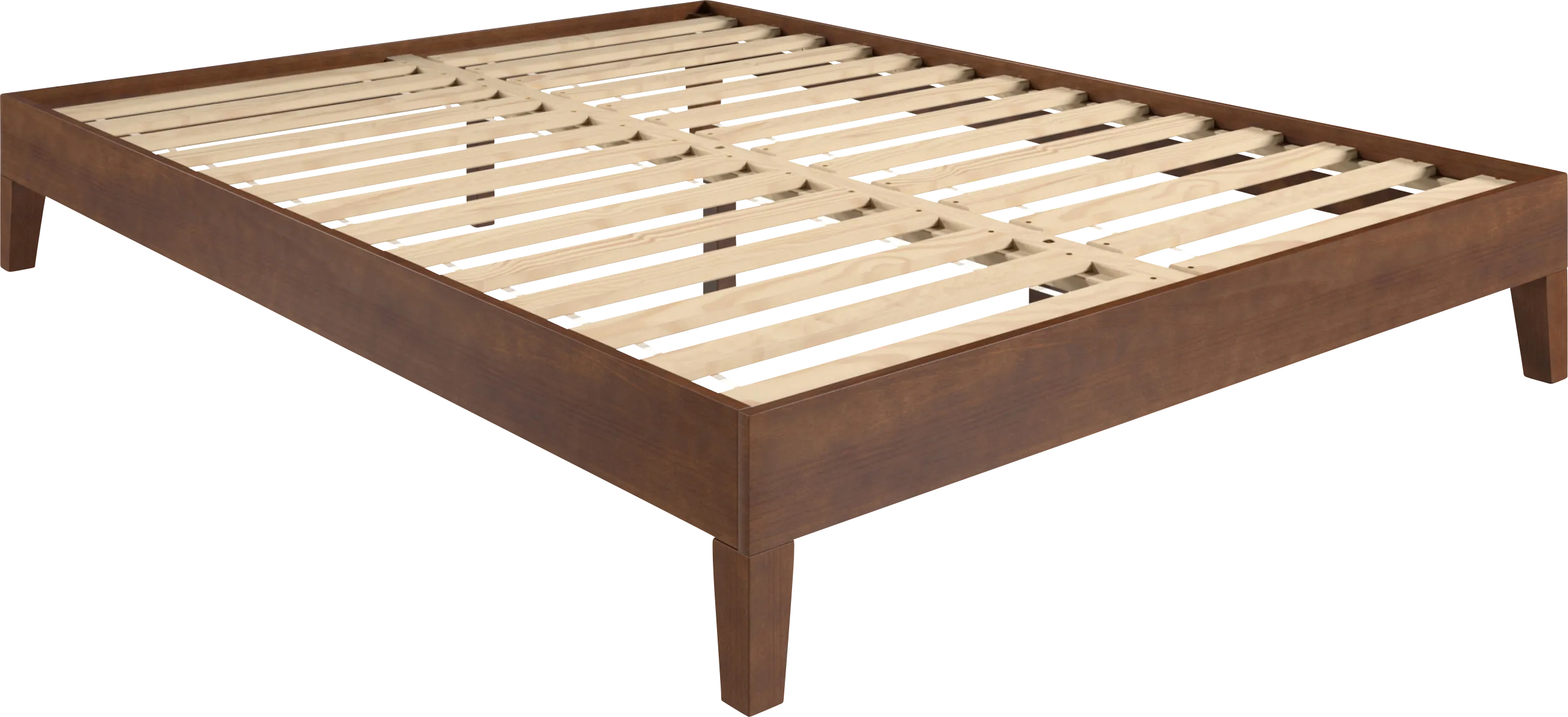 Bonariden Brown Queen Platform Bed - Thumbnail - Image 1