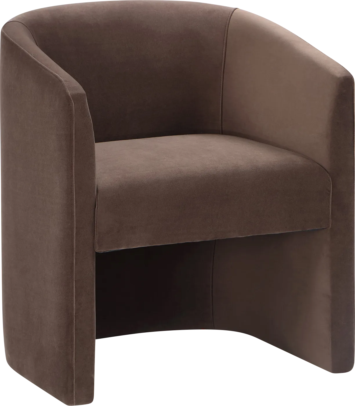 Mininia Brown Accent Chair - Image 1