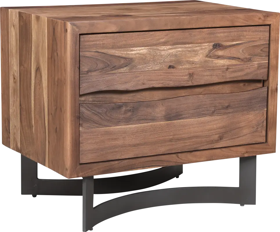 Lochness Brown Nightstand